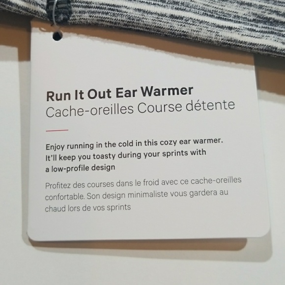 Lululemon Run It Out Ear Warmer - One Size - Gray - Picture 5 of 8